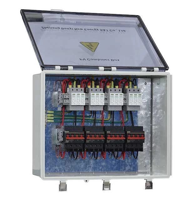 1000V DC Combiner Box BHS-4-4 1000V DC Combiner Box BHS-4-4